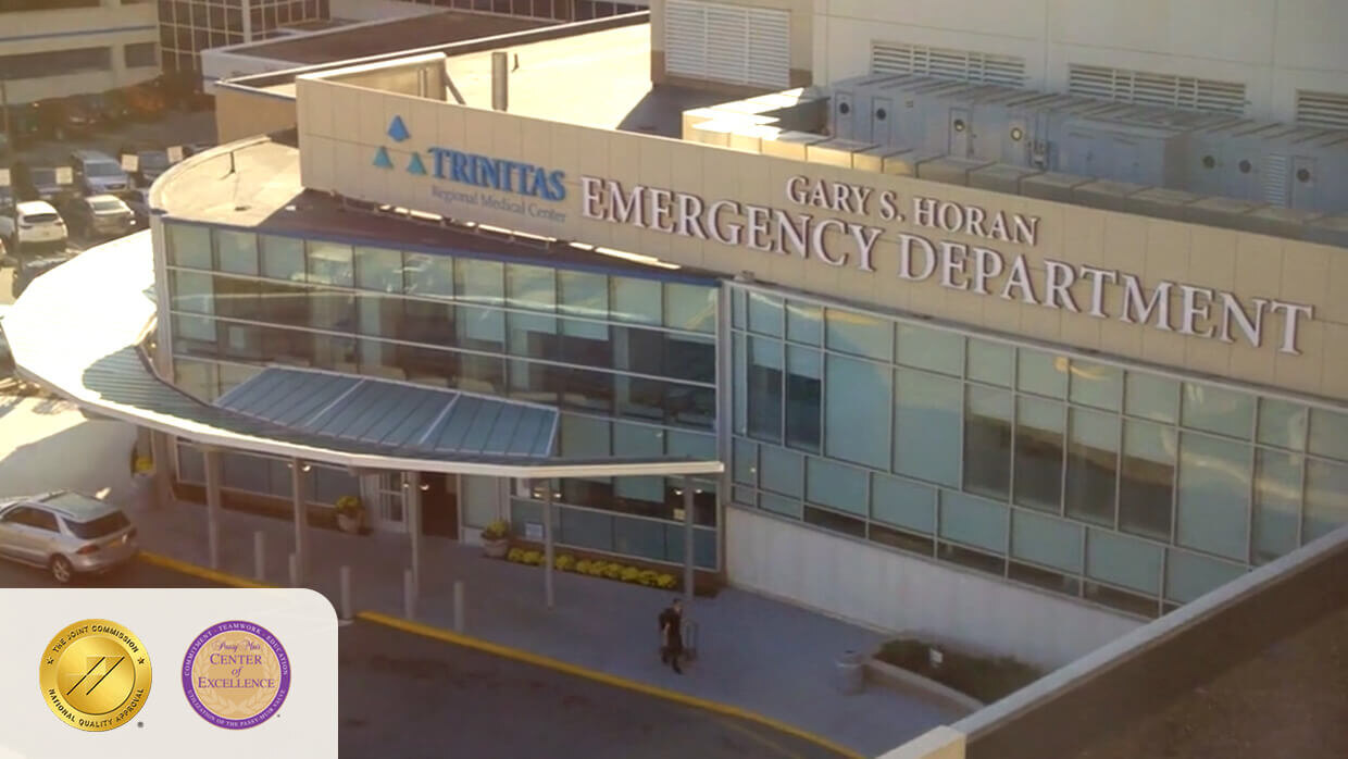 CareOne at Trinitas — Gary S. Horan Emergency Department entrance
